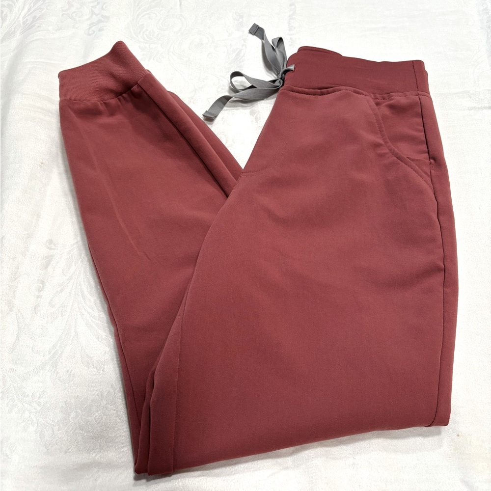 Figs Mauve Zamora High Waisted Jogger XS Petite